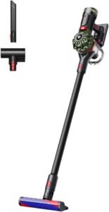 Dyson V8 Cyclone kabelloser Staubsauger, 150 AW, 60 Minuten Laufzeit, Motorbar-Bürste mit Anti-Verhedderungs-Technologie, Kombi-Zubehör