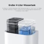 Xiaomi Robot Vacuum X20+ Saugroboter mit Absaugstation und 4L/4L Frisch- & Altwassertank - 2 rotierende, Auto-Trocknung Wischmops, Bis 280m² wischen, 6000Pa Saugkraft, LDS-Navigation, Alle Bodentypen