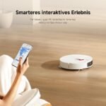 Xiaomi Robot Vacuum X20+ Saugroboter mit Absaugstation und 4L/4L Frisch- & Altwassertank - 2 rotierende, Auto-Trocknung Wischmops, Bis 280m² wischen, 6000Pa Saugkraft, LDS-Navigation, Alle Bodentypen