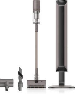 dreame V20 Pro-A Kabelloser Staubsauger, Kantenreinigung 0 mm, ohne Verheddern, für Hartböden und Teppiche, 24.000PA / 210 AW, 90 Min. maximale Laufzeit, Filterung 99,99%, entfernt Tierhaare