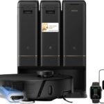 Mova Z50 Ultra saugroboter mit wischfunktion mit 19,000 Pa, 18N Abwärtsdruck, Lift-Mopp & Bürste, Tricut, DToF+RGB AI-Hindernisvermeidung, 75 °C Heißwasser-Mopp, Selbstreinigend, Auto Entl./Nachfüll