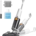 roborock F25 GT Nass Trockensauger, 180° Lay-Flat Saugwischer, 90°C Hochtemperatur Selbstreinigung, 20.000 Pa Akku Staubsauger mit Wischfunktion, Wischsauger Kabellos Anti-Tangle für HarteBoden