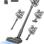 dreame R20 Kabelloser Staubsauger, 22,000PA / 190AW Starke Saugkraft, 90min Lange Laufzeit, Schmutzerkennung, LED-Bildschirm, blaues LED-Licht, kein verwickeln, optimal für Tierhaare, Teppiche