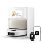 Mova Z50 Ultra saugroboter mit wischfunktion mit 19,000 Pa, 18N Abwärtsdruck, Lift-Mopp & Bürste, Tricut, DToF+RGB AI-Hindernisvermeidung, 75 °C Heißwasser-Mopp, Selbstreinigend, Auto Entl./Nachfüll