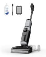 Tineco Floor ONE i6 Stretch Nass Trockensauger, 180° Lay-Flat Nasssauger, 20kPa Saugkraft, 85 °C Heißluft-Trocknung, 40 Min Laufzeit, Beidseitige Reinigung, Anti-Tangle staubsauger für Tierhaare
