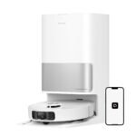 DREAME L10s Ultra Gen 3 Kit staubsauger mit wischfunktion mit einer Saugkraft von 25.000 Pa, Seitenbürste und Mopp ausfahrbar, selbstreinigende All-in-One-Dockingstation, Steuerung per App und Sprache