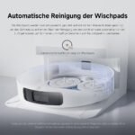 Xiaomi Robot Vacuum X20+ Saugroboter mit Absaugstation und 4L/4L Frisch- & Altwassertank - 2 rotierende, Auto-Trocknung Wischmops, Bis 280m² wischen, 6000Pa Saugkraft, LDS-Navigation, Alle Bodentypen