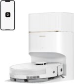 dreame D20 Pro Plus Saugroboter, 13.000 Pa Saugkraft, DuoBrush für Tierhaare, Eckenrein, Selbstentl, Hindernisverm. m. LDS-Navigation & Laser, saugt und wischt, Hartböden & Teppiche, 5.200 mAh Akku