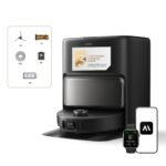 Mova Z50 Ultra saugroboter mit wischfunktion mit 19,000 Pa, 18N Abwärtsdruck, Lift-Mopp & Bürste, Tricut, DToF+RGB AI-Hindernisvermeidung, 75 °C Heißwasser-Mopp, Selbstreinigend, Auto Entl./Nachfüll