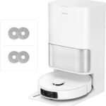 DREAME L10s Ultra Gen 3 Kit staubsauger mit wischfunktion mit einer Saugkraft von 25.000 Pa, Seitenbürste und Mopp ausfahrbar, selbstreinigende All-in-One-Dockingstation, Steuerung per App und Sprache