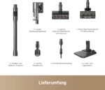 dreame V20 Pro-A Kabelloser Staubsauger, Kantenreinigung 0 mm, ohne Verheddern, für Hartböden und Teppiche, 24.000PA / 210 AW, 90 Min. maximale Laufzeit, Filterung 99,99%, entfernt Tierhaare
