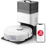 roborock Q10 S5+ Set Saugroboter mit Wischfunktion, 10.000 Pa HyperForce Saugkraft, Dual Anti-Tangle System, Auto Lifting Mopping, Ideal für Tierhaare, Teppiche, Hartböden (Schwarz)