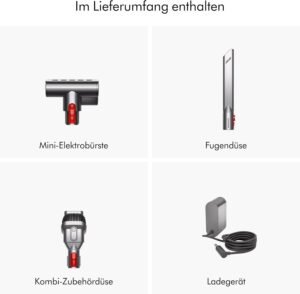 Dyson Car+Boat™ Handstaubsauger – Bis zu 50 Minuten Laufzeit Silber