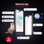 roborock Saros 10R Saugroboter mit Wischfunktion&angebbarem Wischmopp, 22,000 Pa, 7,98cm Ultra-Slim Design, StarSight System 2.0, Zero-Tangle System