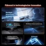 roborock Saros 10R Saugroboter mit Wischfunktion&angebbarem Wischmopp, 22,000 Pa, 7,98cm Ultra-Slim Design, StarSight System 2.0, Zero-Tangle System