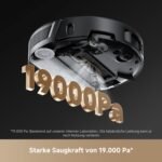 Mova Z50 Ultra saugroboter mit wischfunktion mit 19,000 Pa, 18N Abwärtsdruck, Lift-Mopp & Bürste, Tricut, DToF+RGB AI-Hindernisvermeidung, 75 °C Heißwasser-Mopp, Selbstreinigend, Auto Entl./Nachfüll