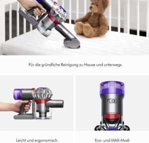 Dyson Car+Boat™ Handstaubsauger – Bis zu 50 Minuten Laufzeit Silber