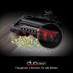 Shark Stratos Akku-Staubsauger freistehend, bis 60 Min. Laufzeit, kabellos, beutellos, für Tierhaare, Allergiker, Teppich und Hartböden, mit Auto-Kit und Knickgelenk-Rohr, grau/roségold, IZ400EUTBK