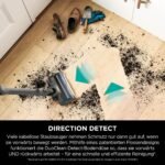 Shark PowerDetect Clean & Empty Akku-Staubsauger mit Absaugstation, bis 70 Min. Laufzeit, kabellos, selbstentleerend, für Tierhaare, Allergiker, Teppich und Hartböden, mit LED-Licht, IP3225EUT